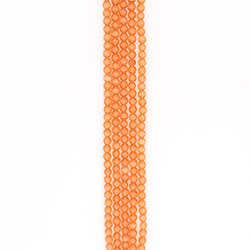 Кошачий глаз имитация цвет оранжевый 8 мм 