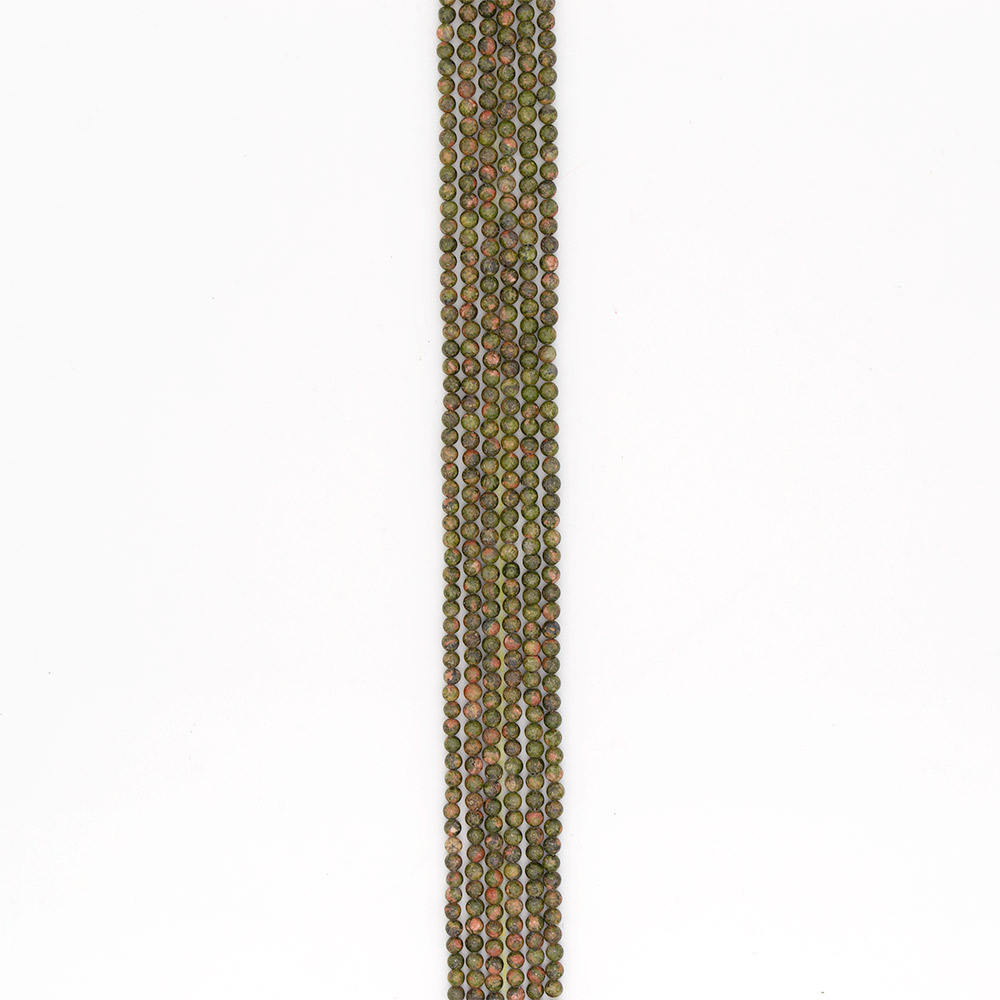 Фото товара яшма унакит 4 мм 1 сорт