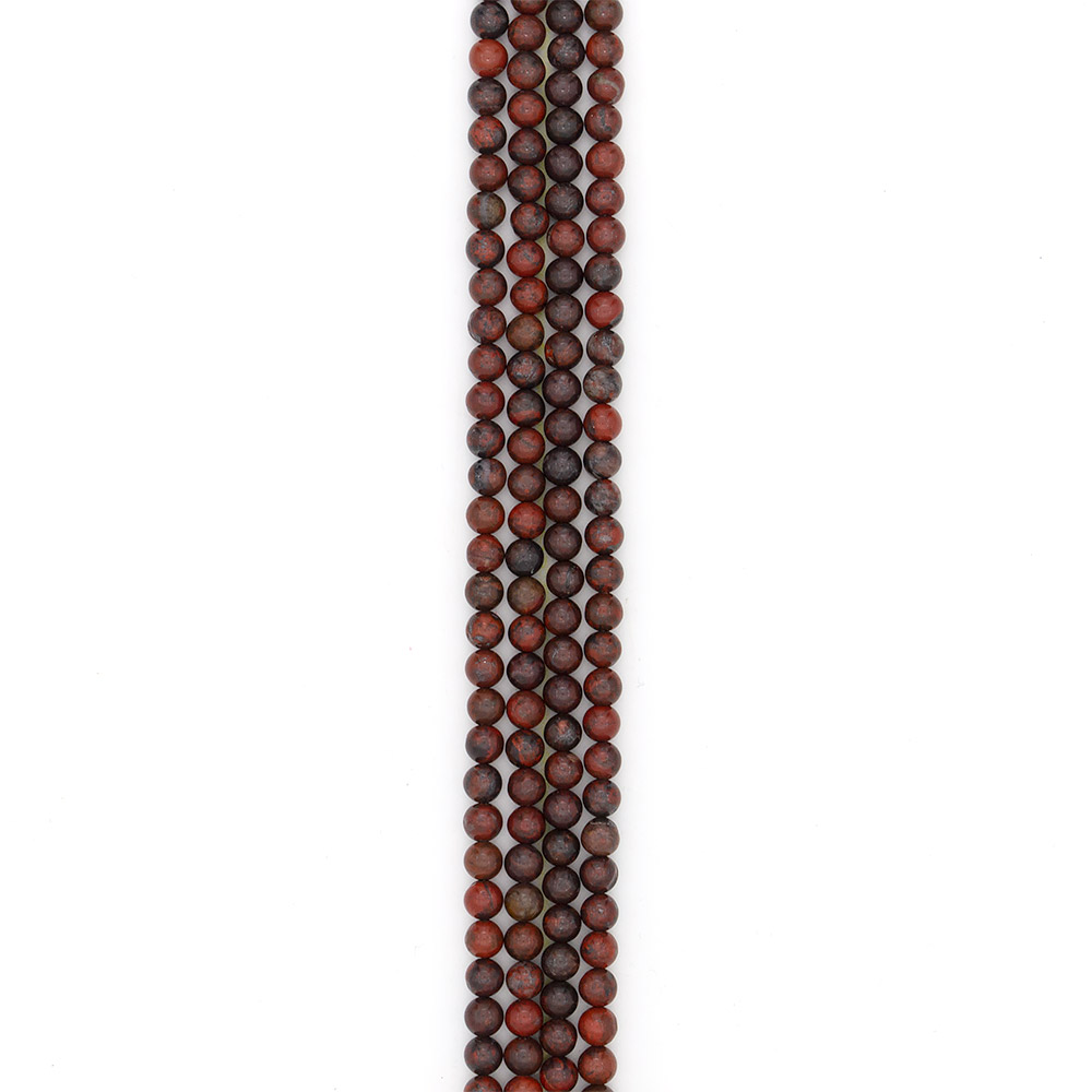 Фото товара яшма красная 8 мм 3 сорт