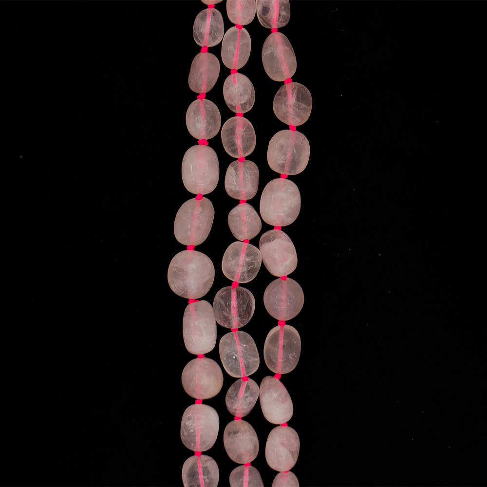 Фото товара розовый кварц галтовка крупная 1 сорт