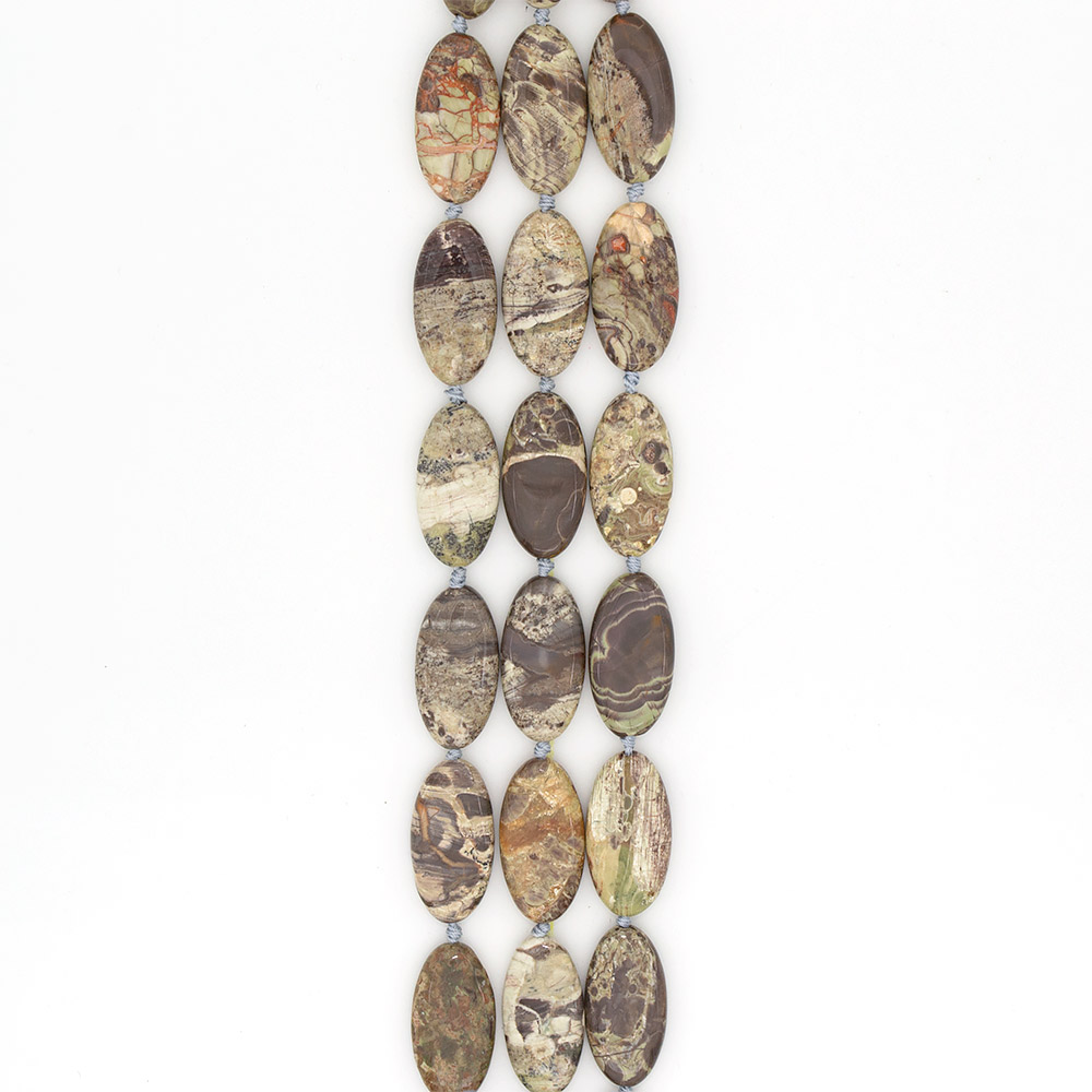 Фото товара яшма пейзажная таблетка 39*20 мм