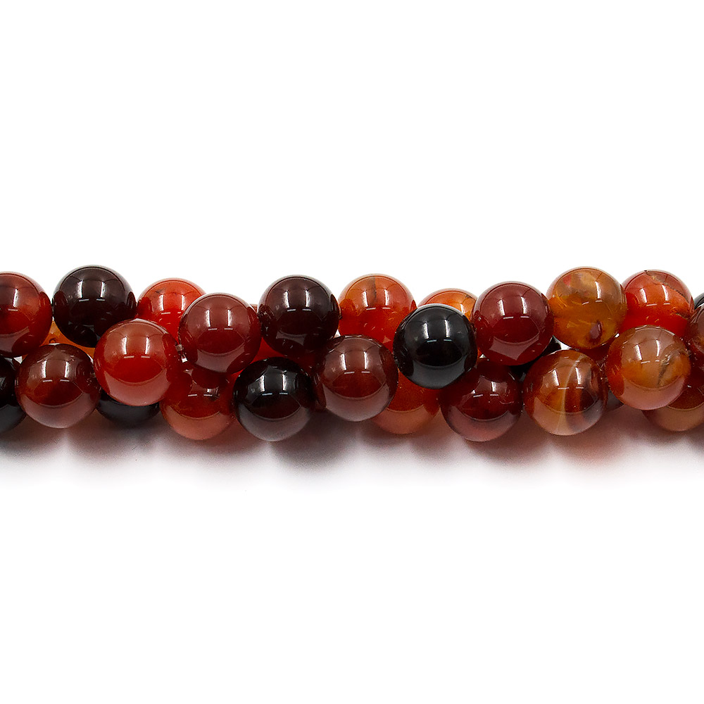 Сердолик микс шар 12 мм 1 сорт