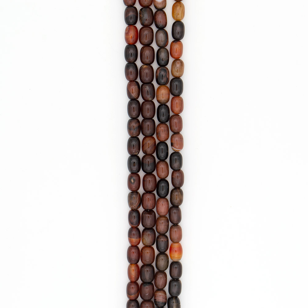 Фото товара сердолик темный бочата 14*10 мм 1сорт