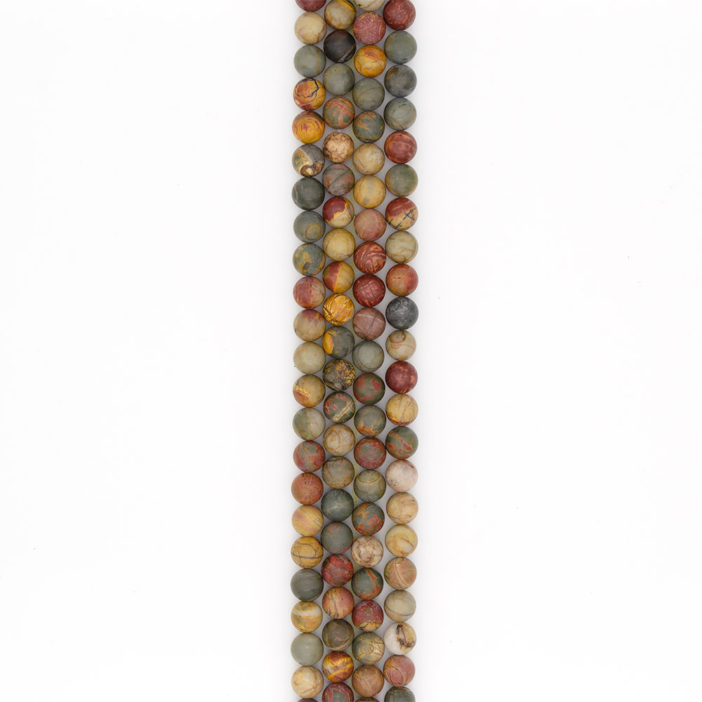 Фото товара яшма "пикассо" 10 мм