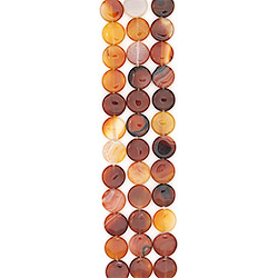 Сердолик кофейный таблетка d 25 мм