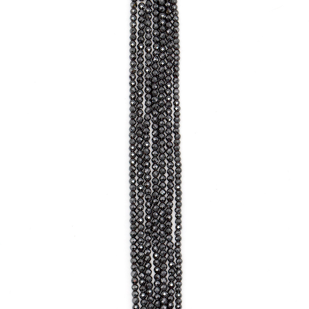 Фото товара циркон цвет черный шар 2,5 мм