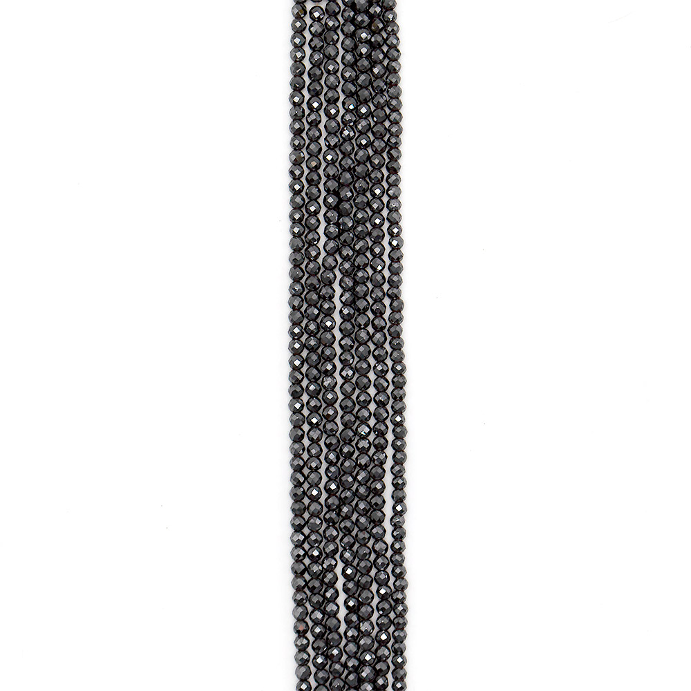 Фото товара циркон цвет черный шар 2,5 мм