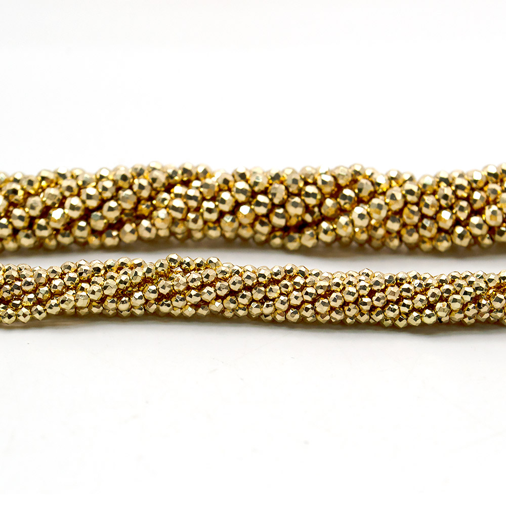 Фото товара марказит цвет яркое золото шар грань