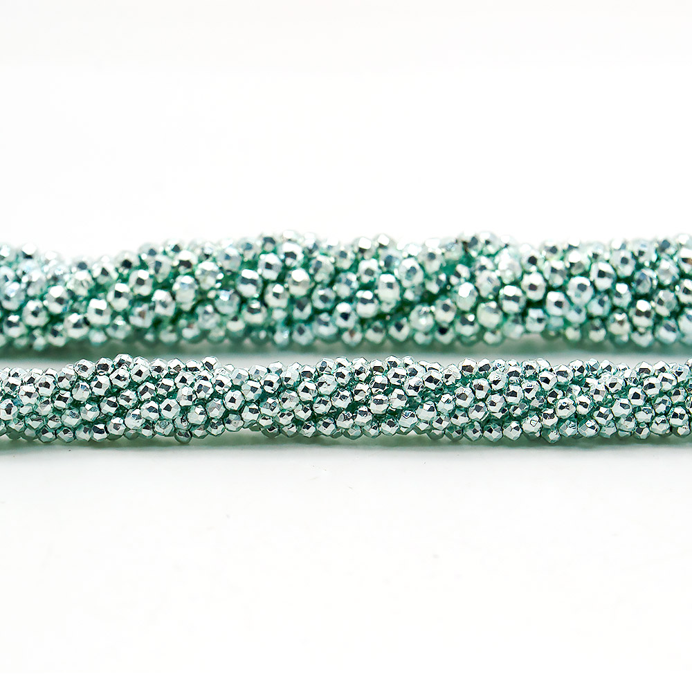 Марказит цвет baby blue шар грань