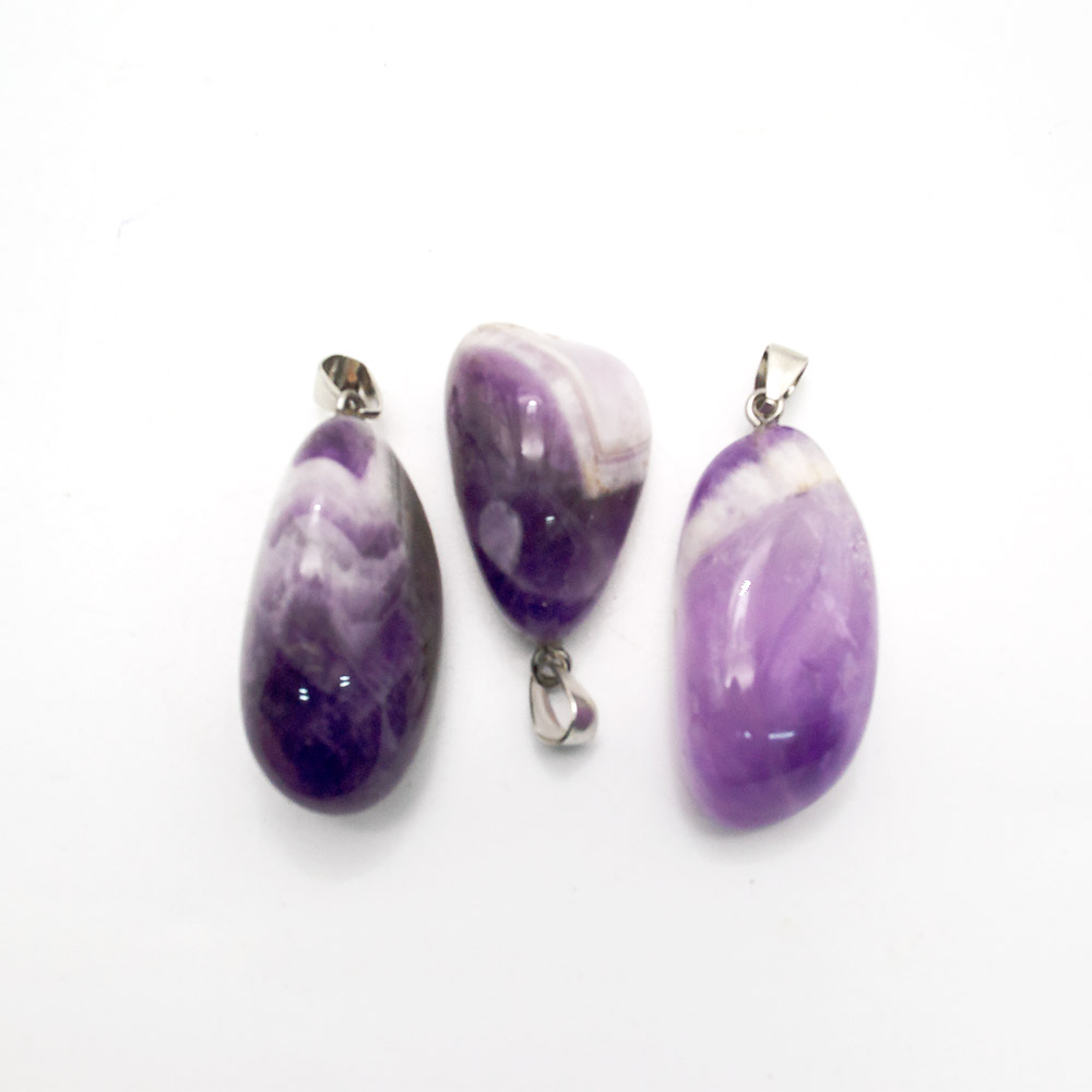 Фото товара кулон из аметиста 33 *17 мм