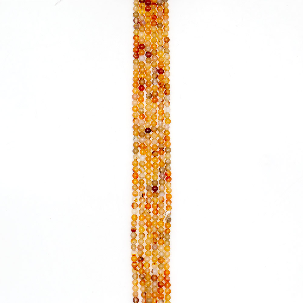 Агат шар цвет розовый ботсван 4 мм