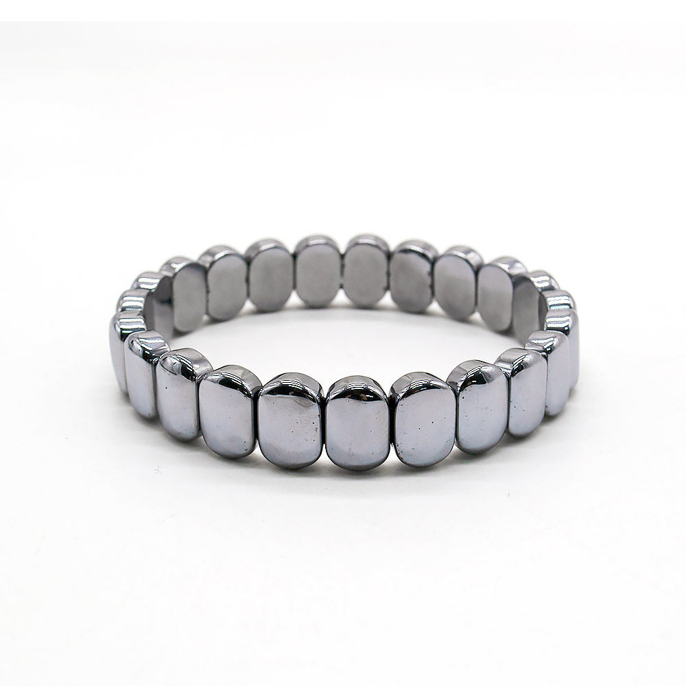 Браслет из терагерца сегмент 12*8 мм