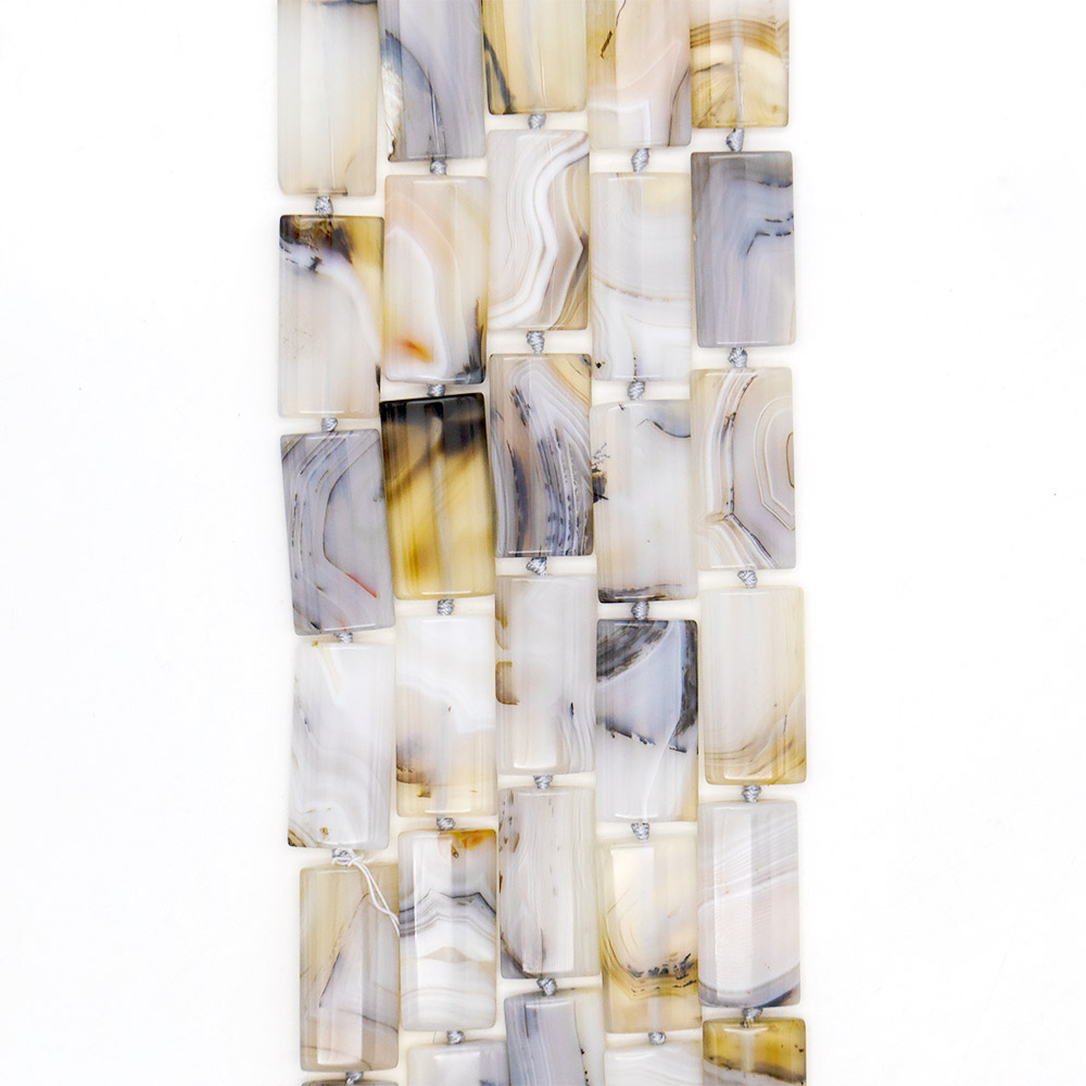 Фото товара агат прямоугольник моховый 40*20 мм