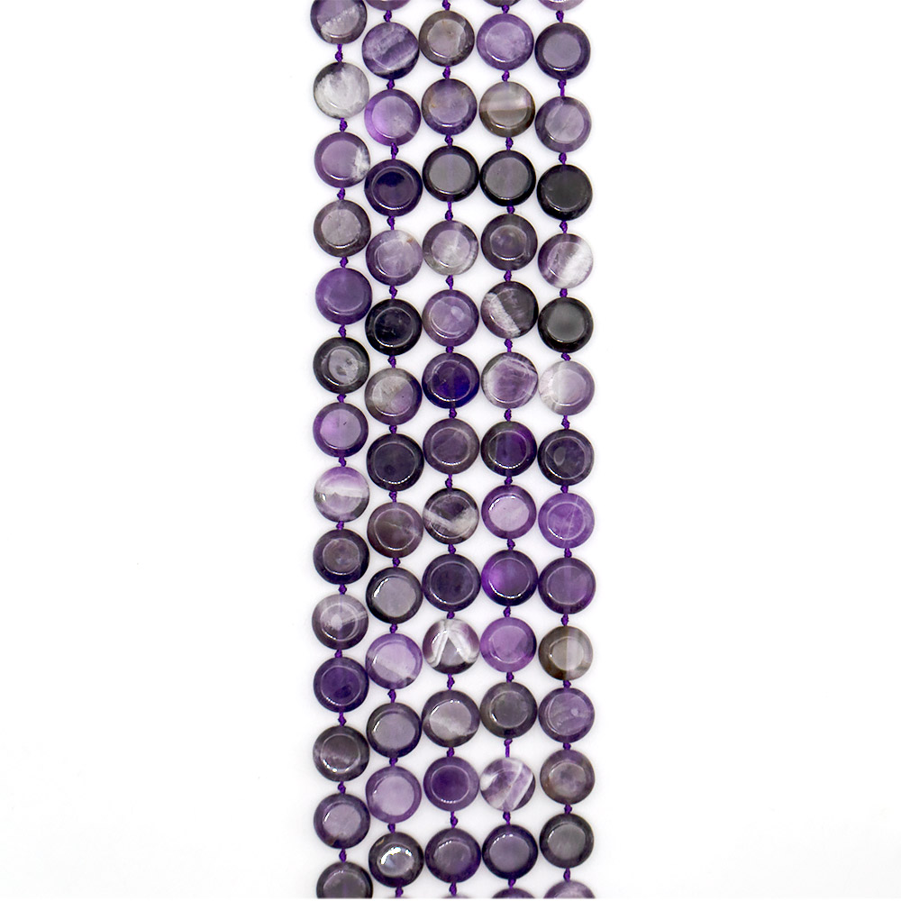 Фото товара аметист таблетка круглая 14 мм