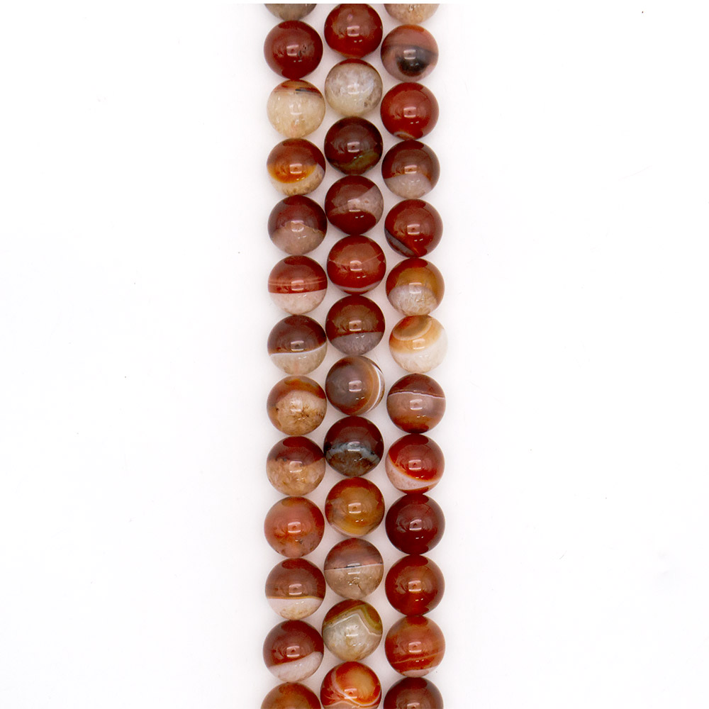 Фото товара агат цвет сердолик с кварцем шар 18 мм