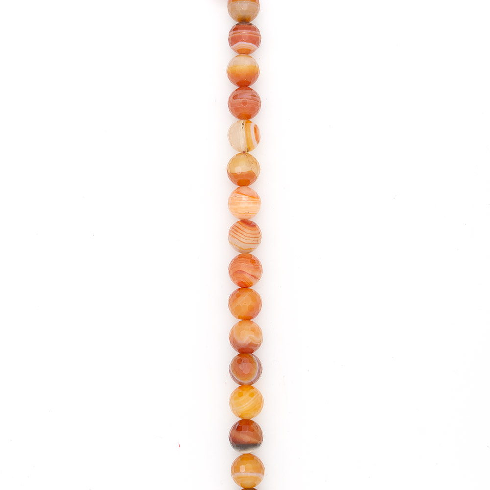 Фото товара сердолик светлый грань 16 мм