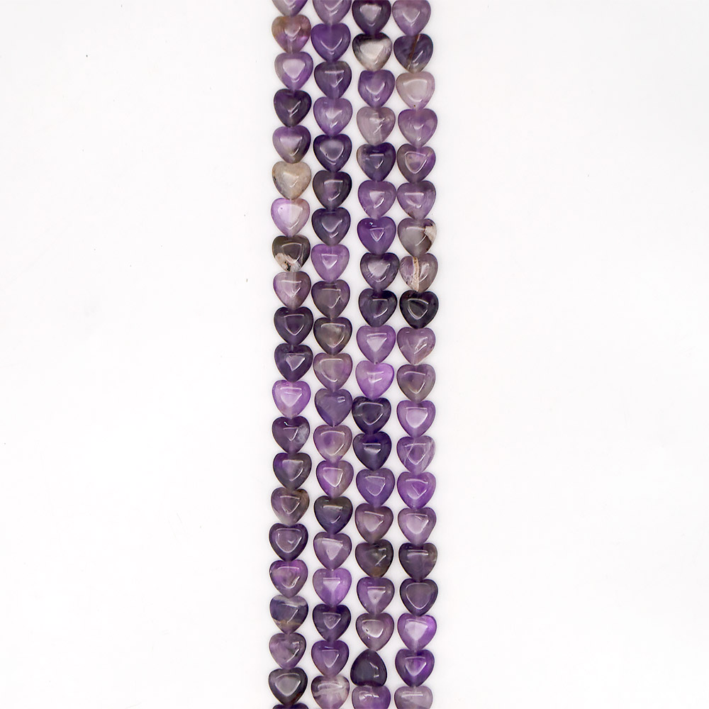 Фото товара аметист "сердце" малое 12*12 мм