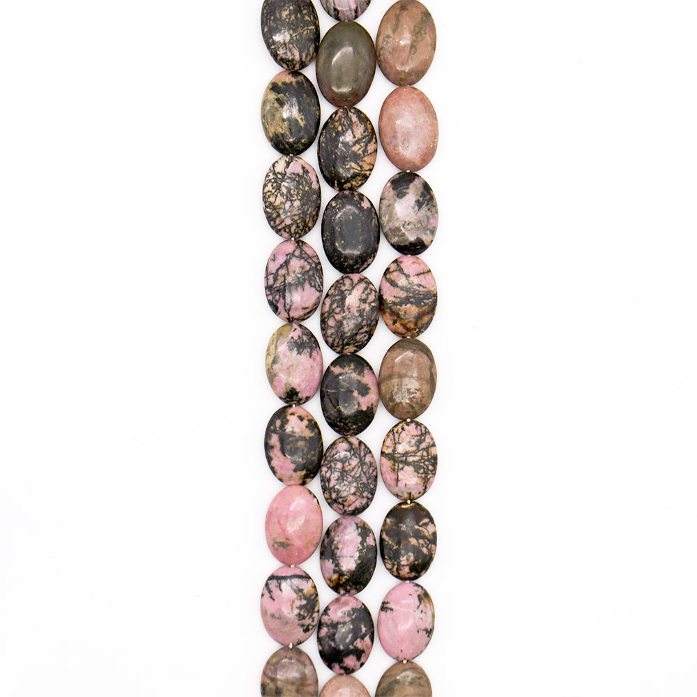 Фото товара родонит таблетка овальная 25*18 мм