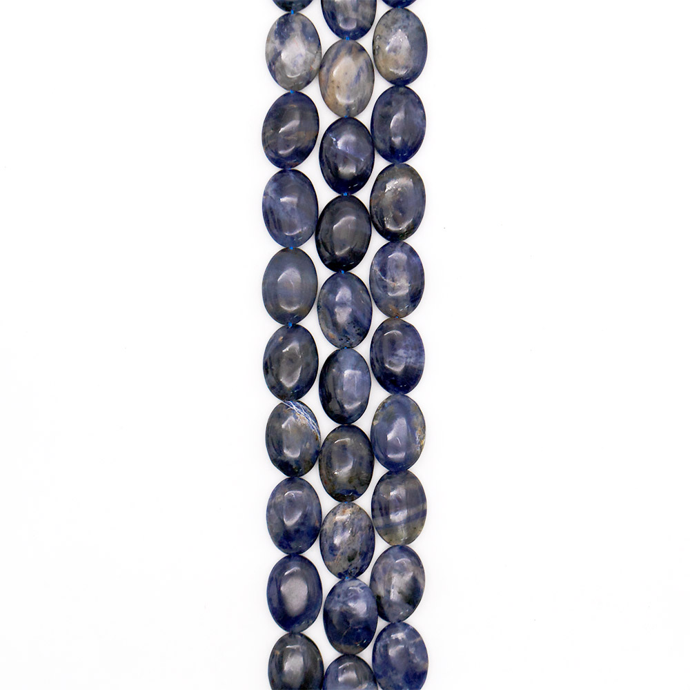 Фото товара содалит темный таблетка овальная 25*18мм