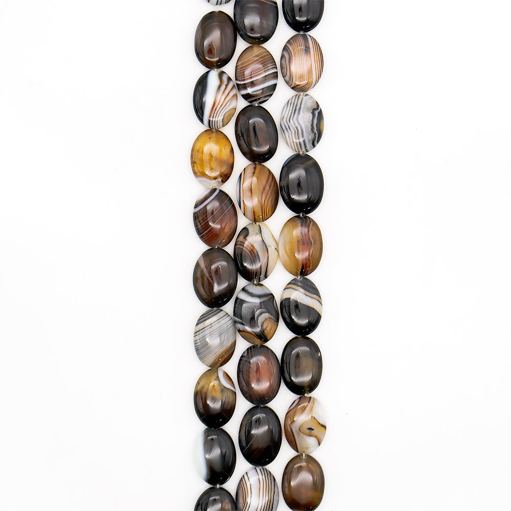 Агат таблетка цвет темный сердолик 25*18 мм