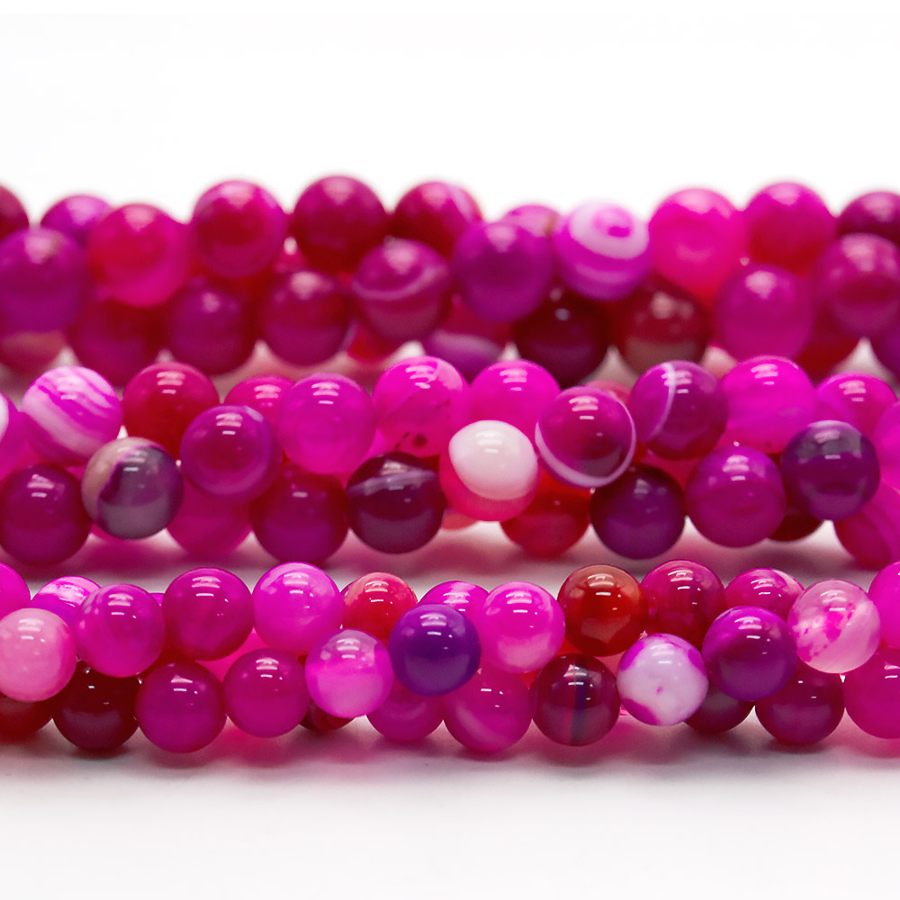 Фото товара агат шар цвет фуксия в.с.