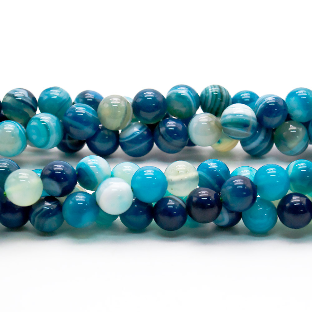 Агат шар цвет сине-зеленый В.С.