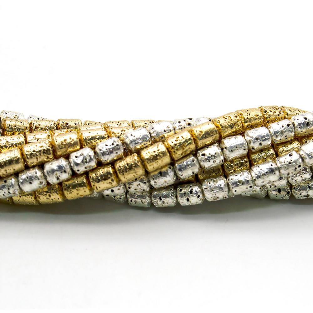 Фото товара лава c покрытием цилиндр 4*5 мм