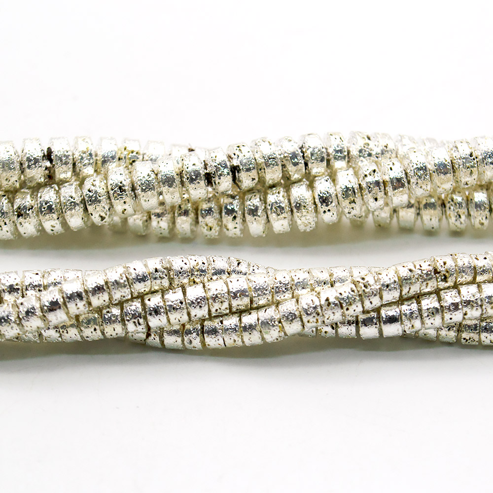 Фото товара лава c покрытием серебро шайба