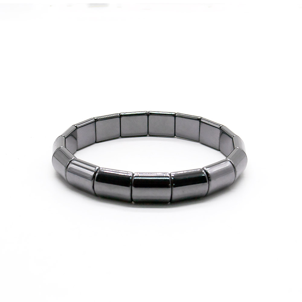 Фото товара браслет из гематита сегмент закругленный 11*10 мм
