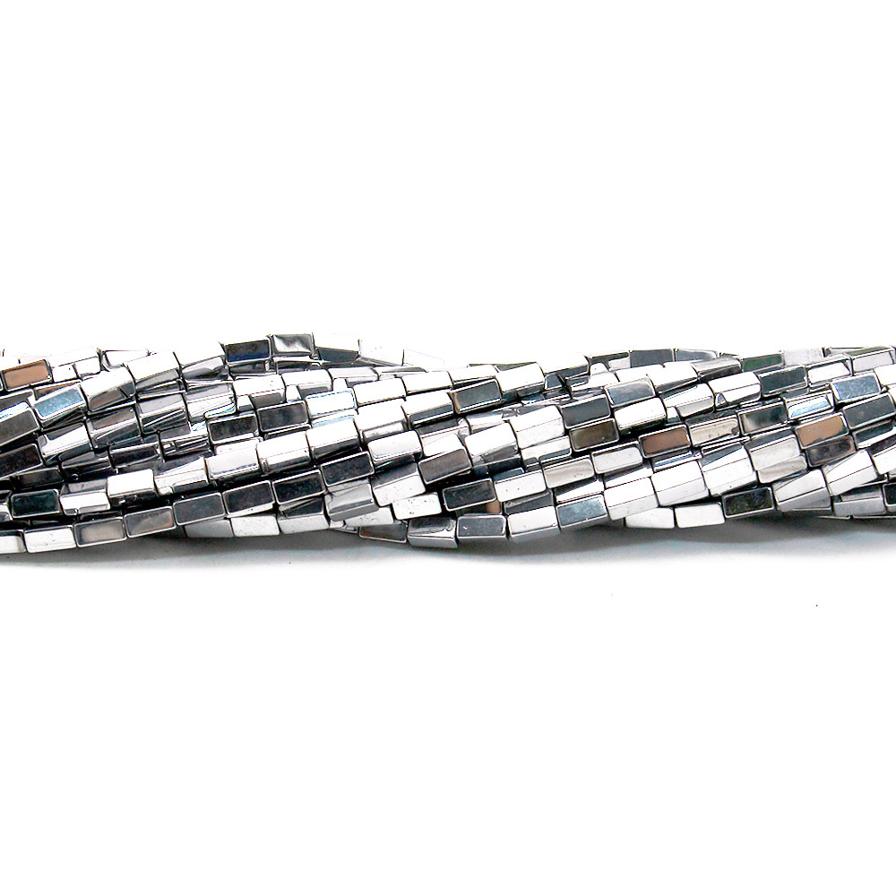 Фото товара гематит с покрытием прямоугольник 5*2 мм 