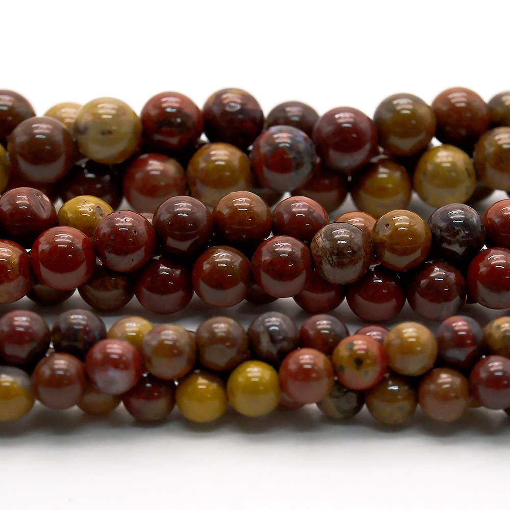 Фото товара яшма красно-желтая шар в.с.