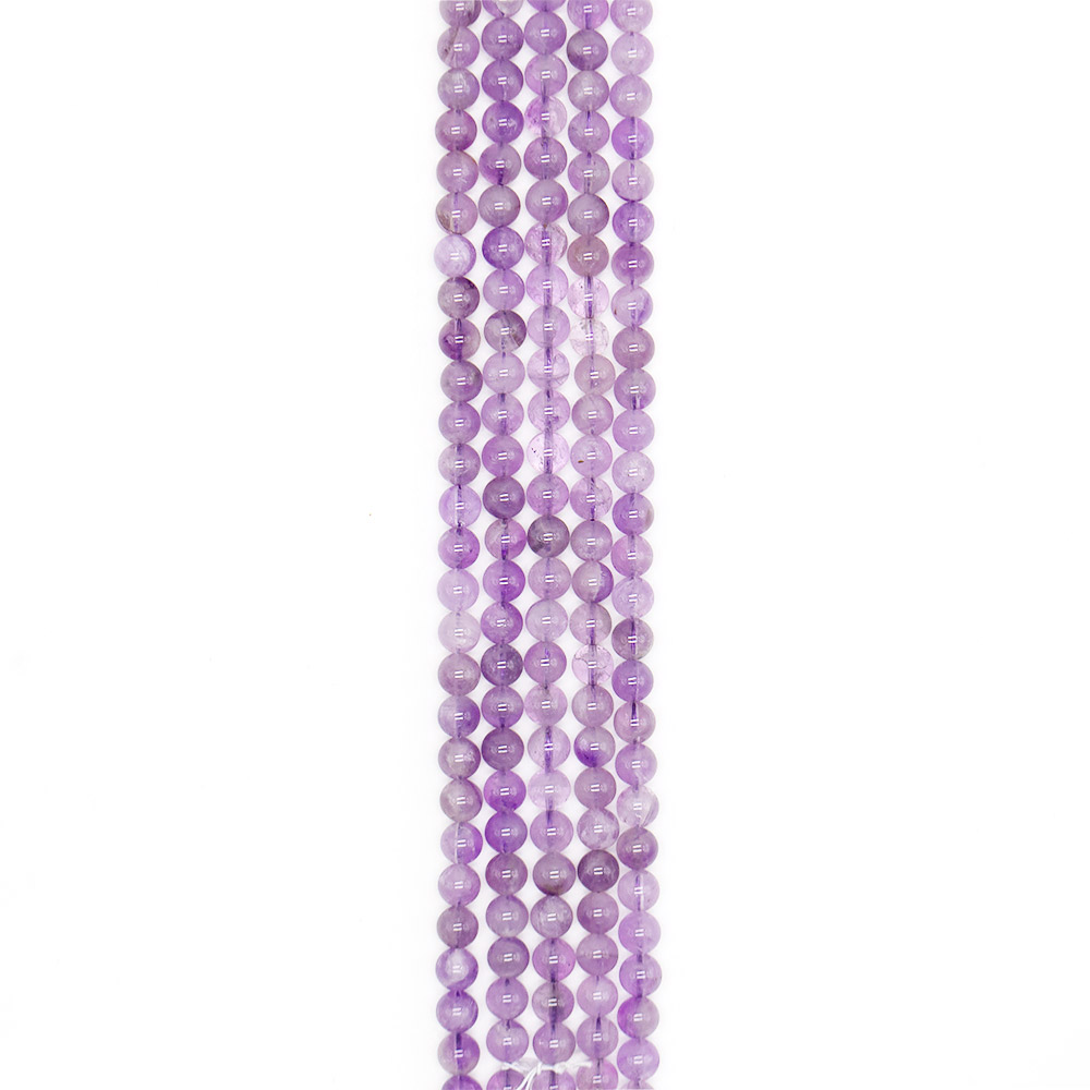 Фото товара аметист шар лавандовый 8,5 мм 1 с