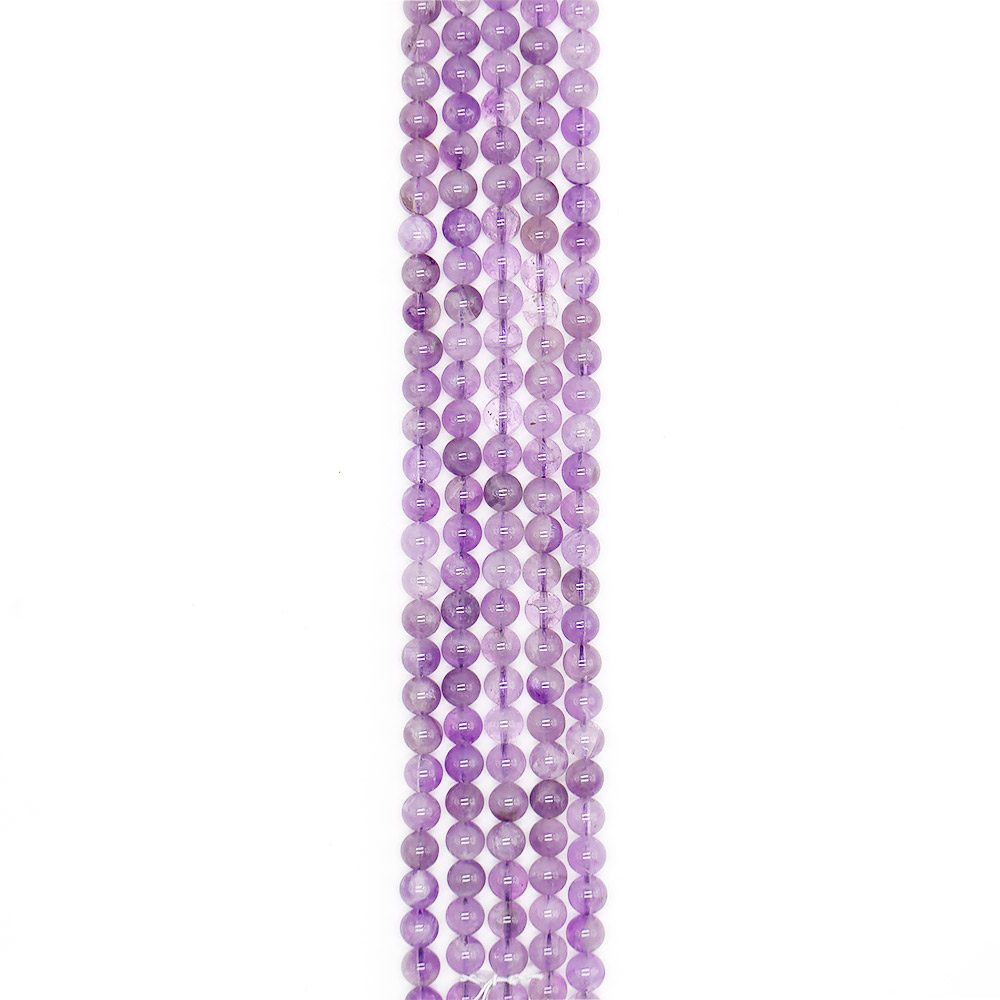 Фото товара аметист шар лавандовый 8,5 мм 1 с