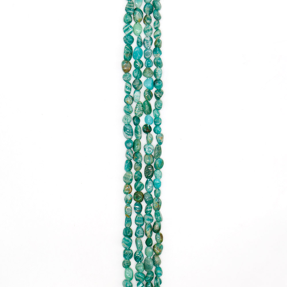 Фото товара амазонит галтовка яркая 8*6 мм