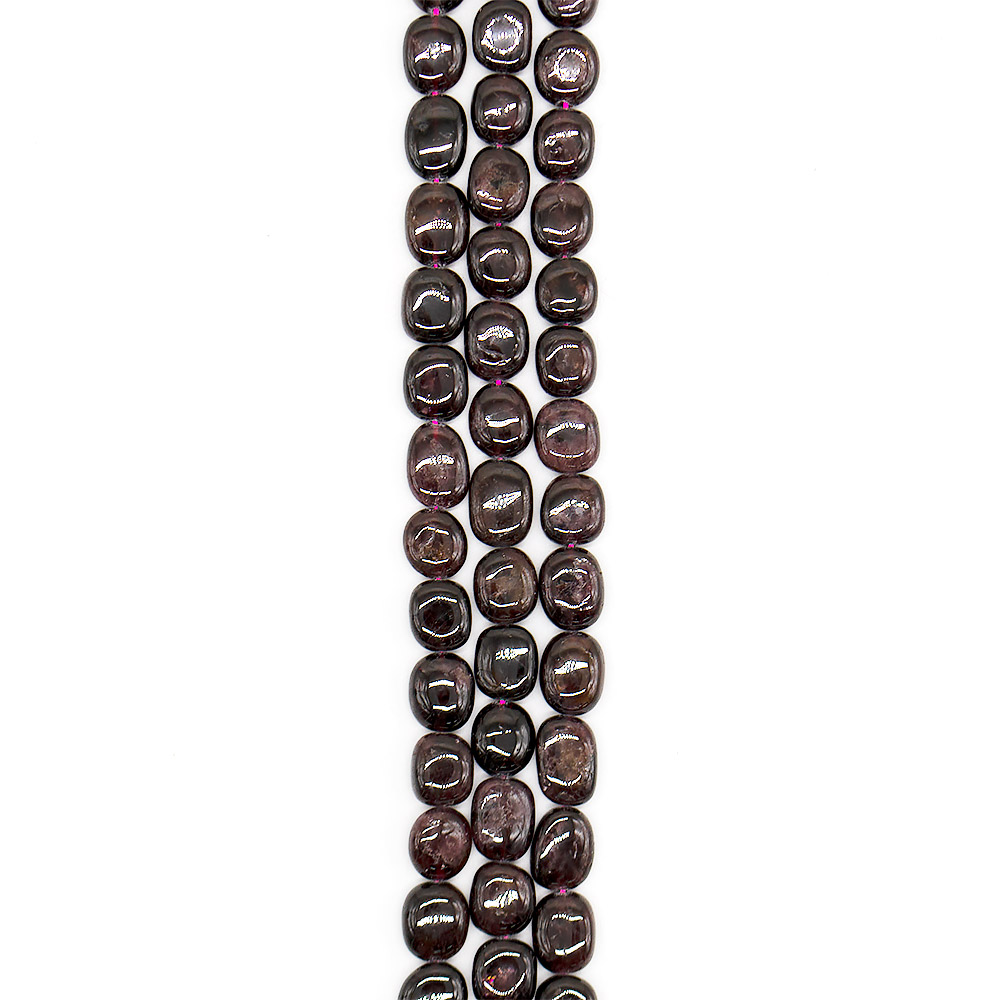 Гранат галтовка "Пуговица" 18*14 мм