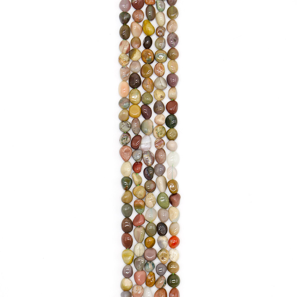 Фото товара яшма микс галтовка 12*8 мм