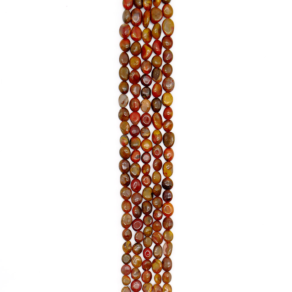 Яшма леопардовая галтовка 8*10 мм