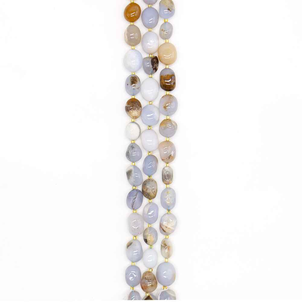 Фото товара сапфирин галтовка 16*12 мм