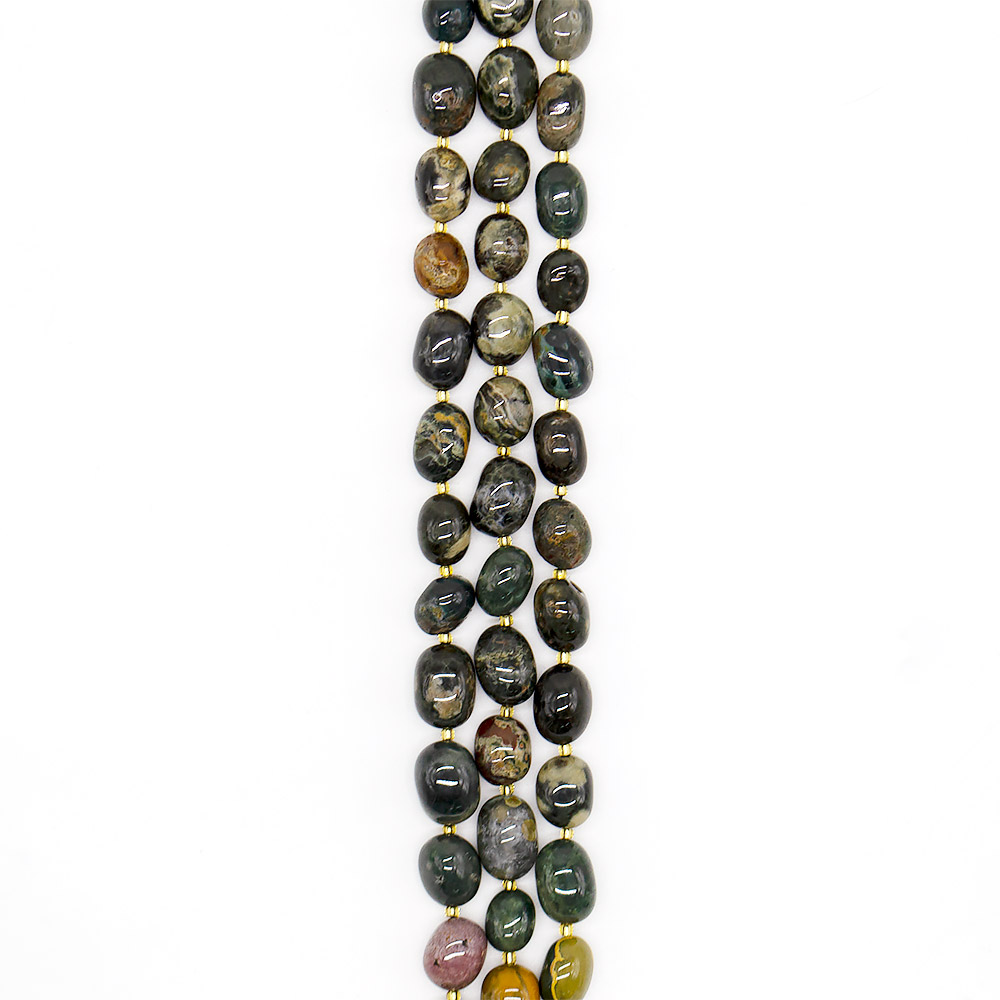 Яшма океаническая галтовка 16*12 мм