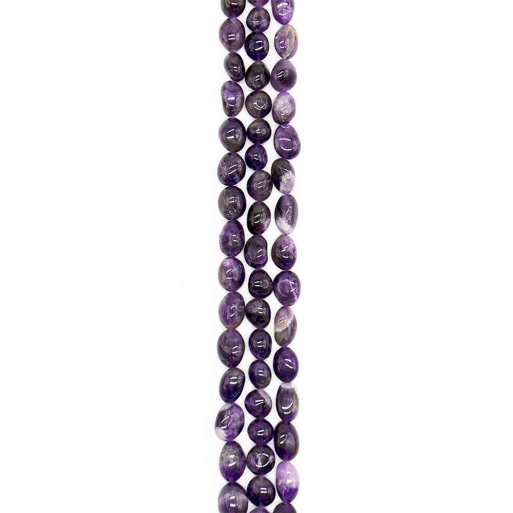 Фото товара аметист темный галтовка 16*12 мм