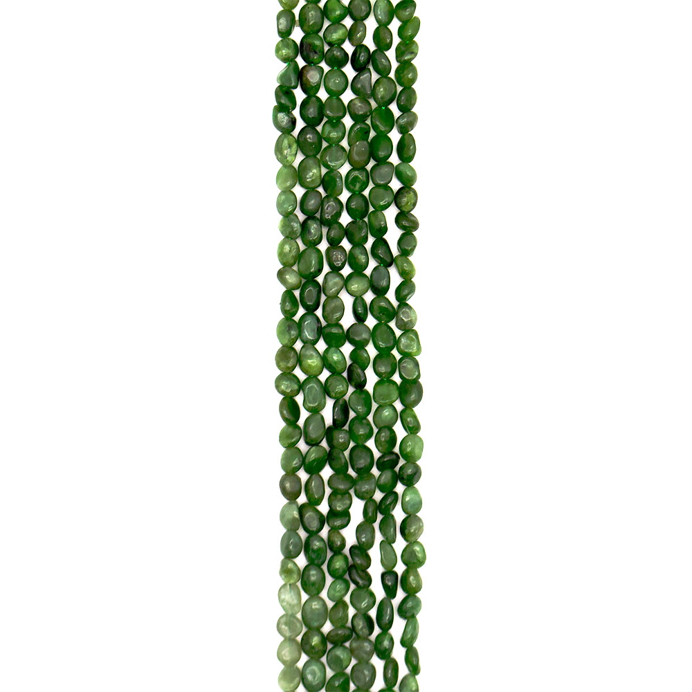 Фото товара нефрит галтовка 10*8 мм в.с.