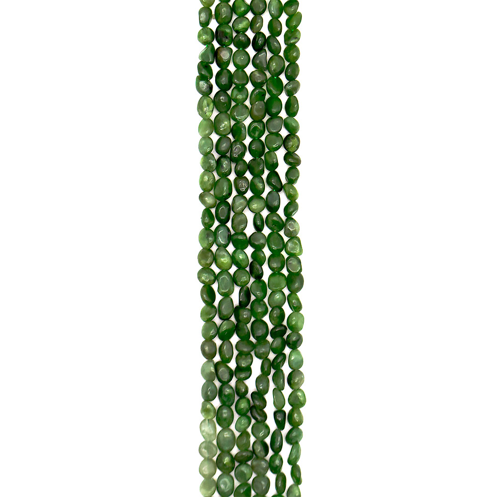 Нефрит галтовка 10*8 мм в.с.