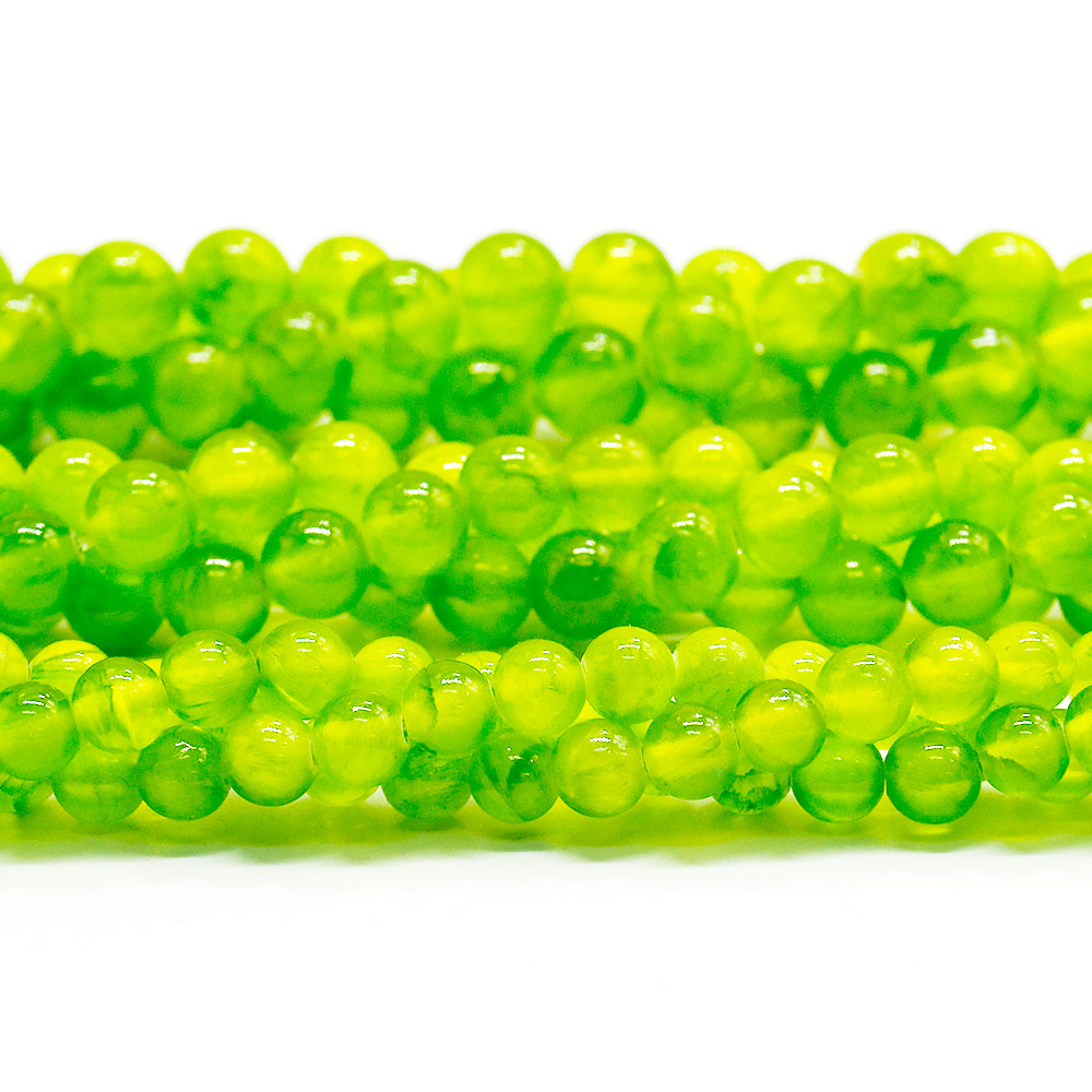 Фото товара кальцит тонированый цвет яркий лайм шар