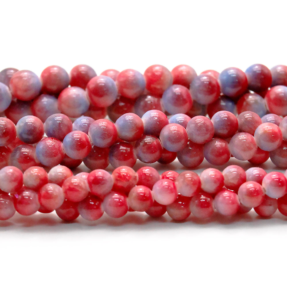 Кальцит пигментированый красно-серый шар