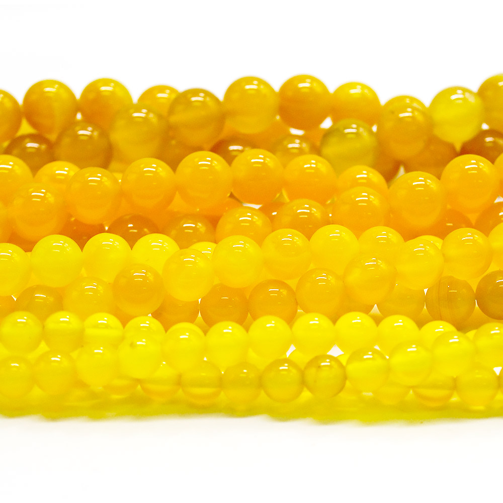 Фото товара халцедон желтый шар