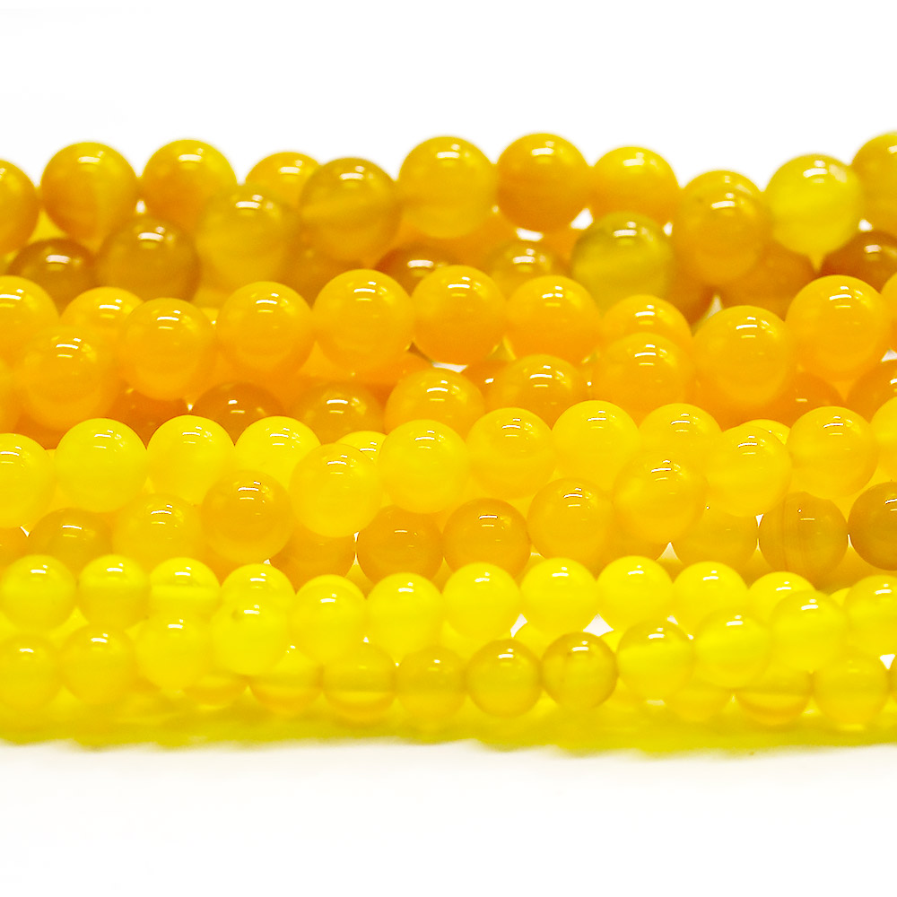 Халцедон желтый шар