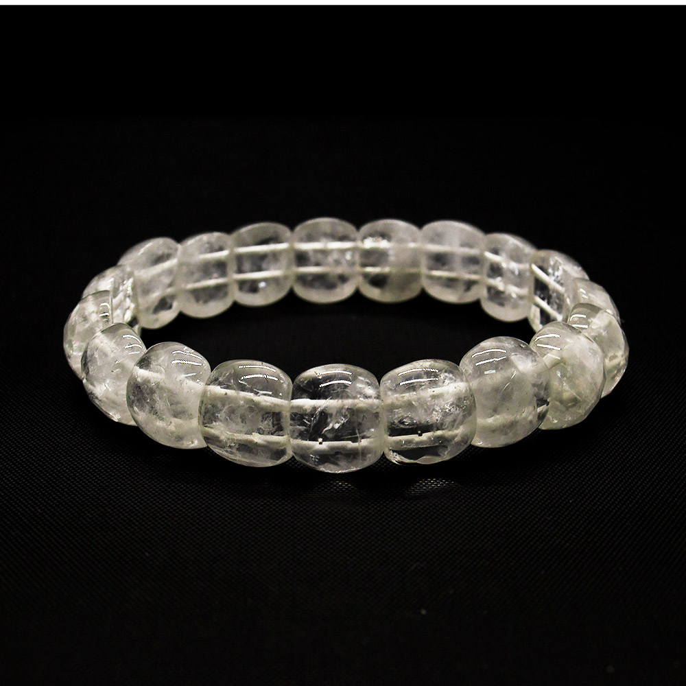 Фото товара браслет из горного хрусталя сегмент 13*10*7 мм граненый