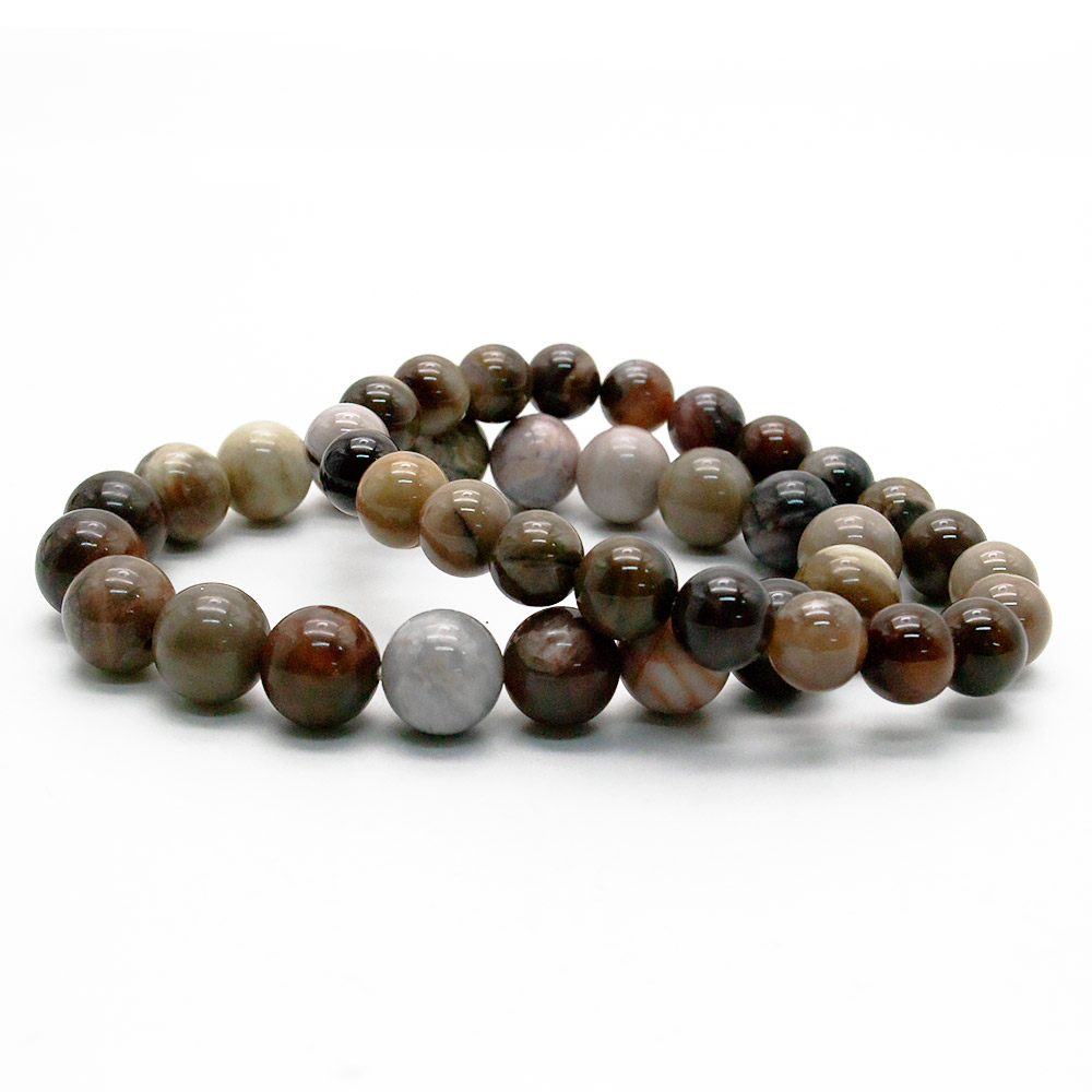 Фото товара браслет из яшмы уральской в.с. шар