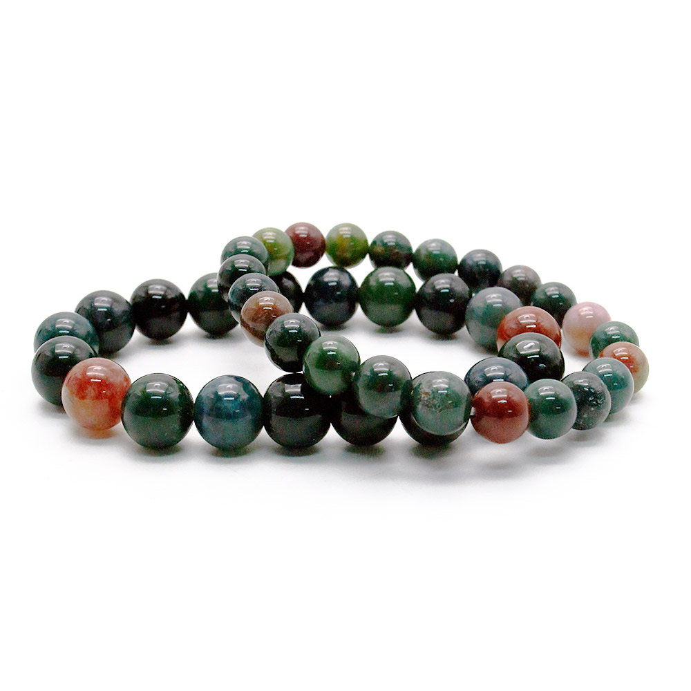 Фото товара браслет из гелиотропа шар