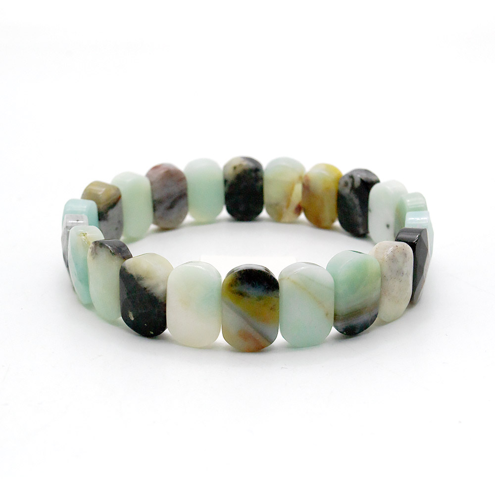 Фото товара браслет агата афганского сегмент овальный грань 15*10 мм